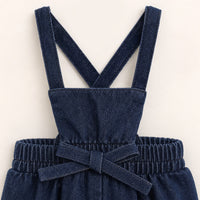 Melange Denim Overall