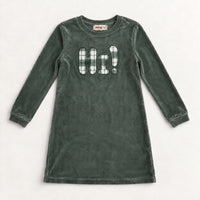 Melange Checked Nightgown