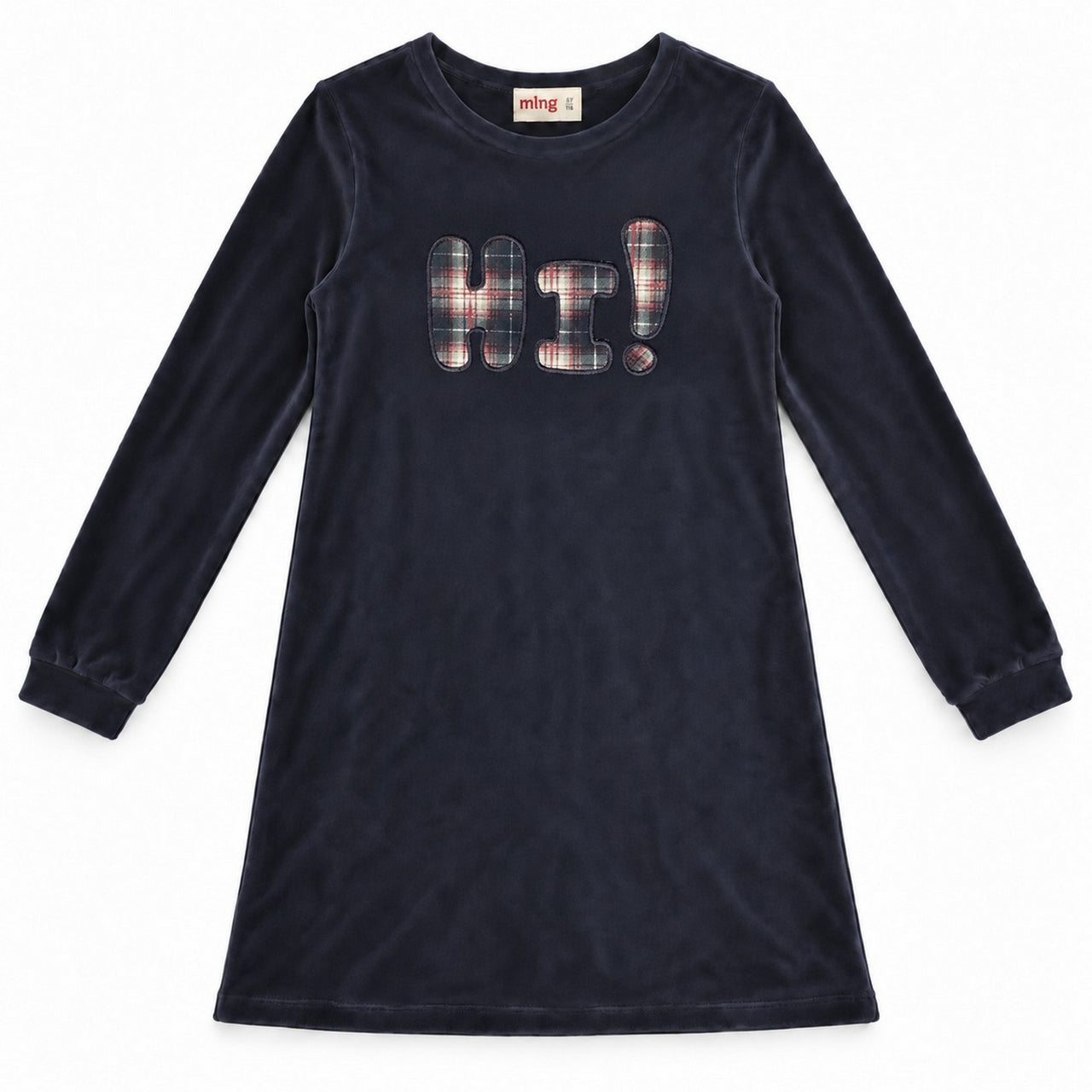 Melange Checked Nightgown