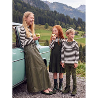 Melange Striped Hoodie