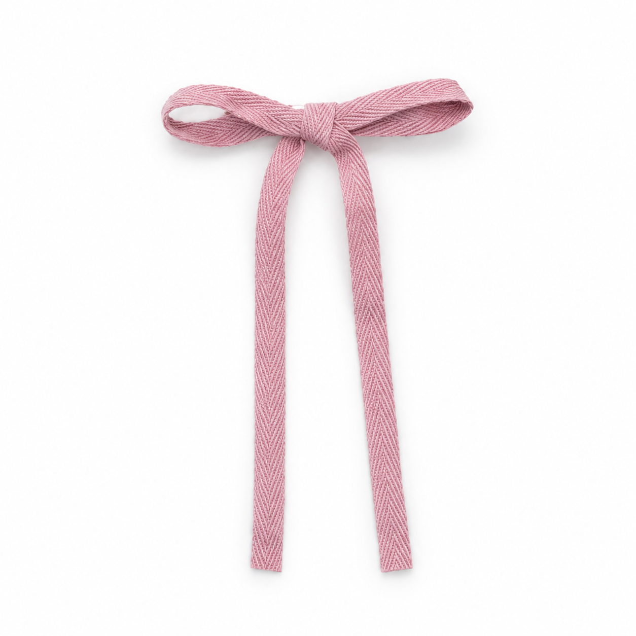 Nana Woven Ribbon Bow Hair Tie