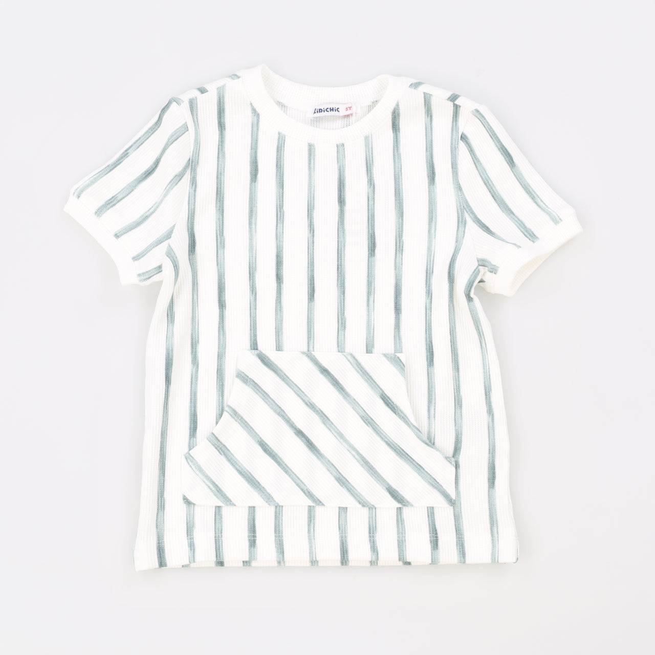 Stripe Waffle Top