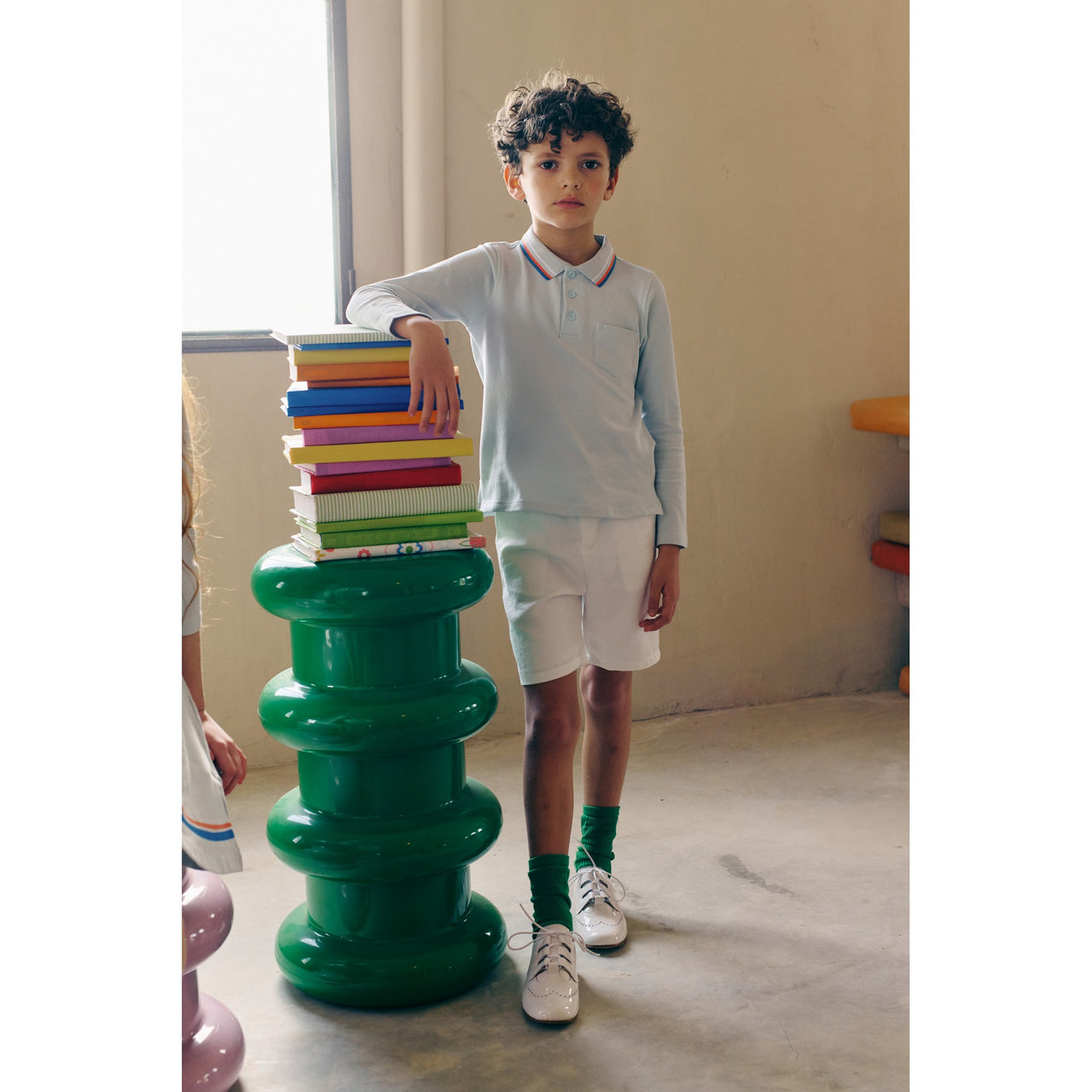 Hadas L.S Pique Polo Shirt