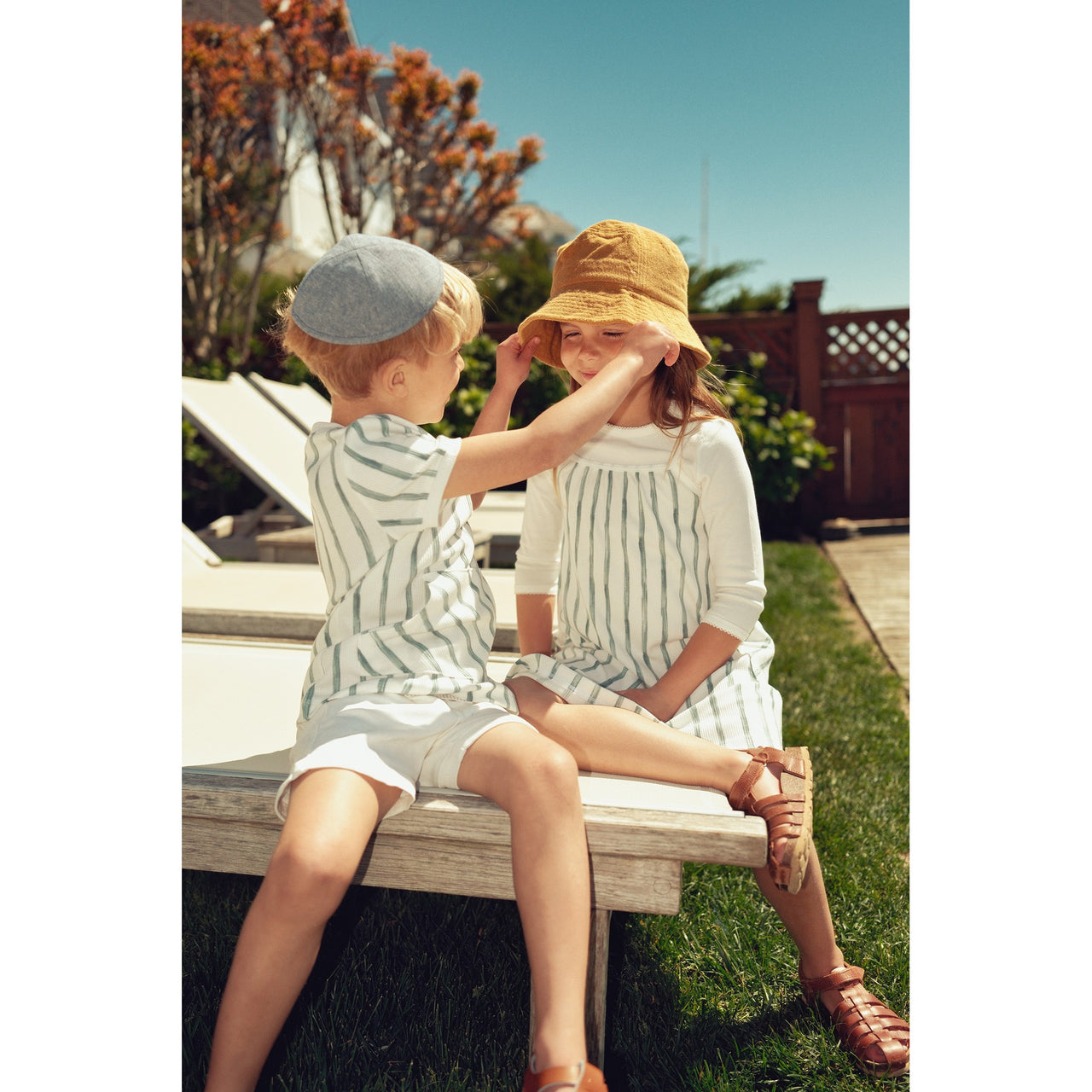 Stripe Waffle Jumper