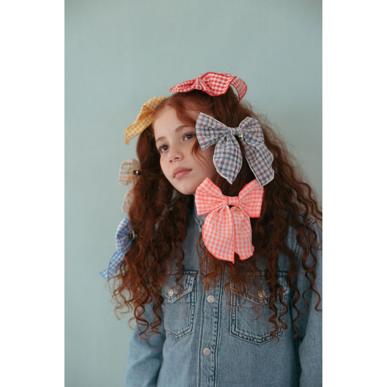 Nana Pleated Bow Clip