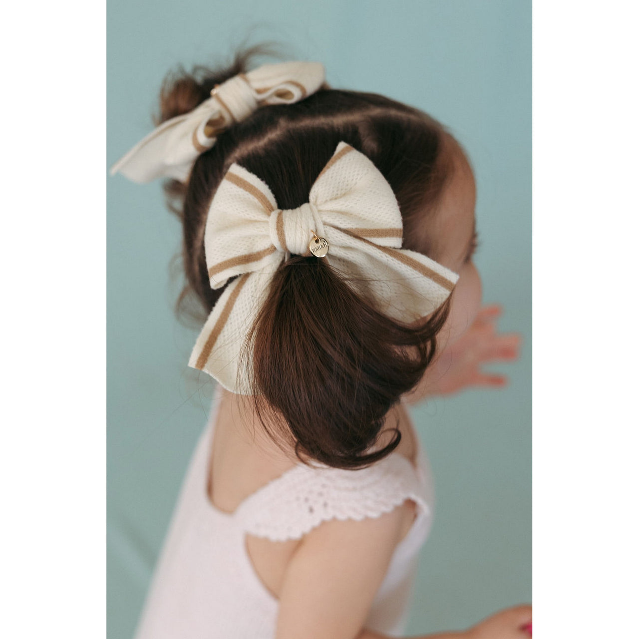 Nana 2PK Knit Bow Clip