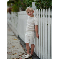 Melange Knit Basic Shirt