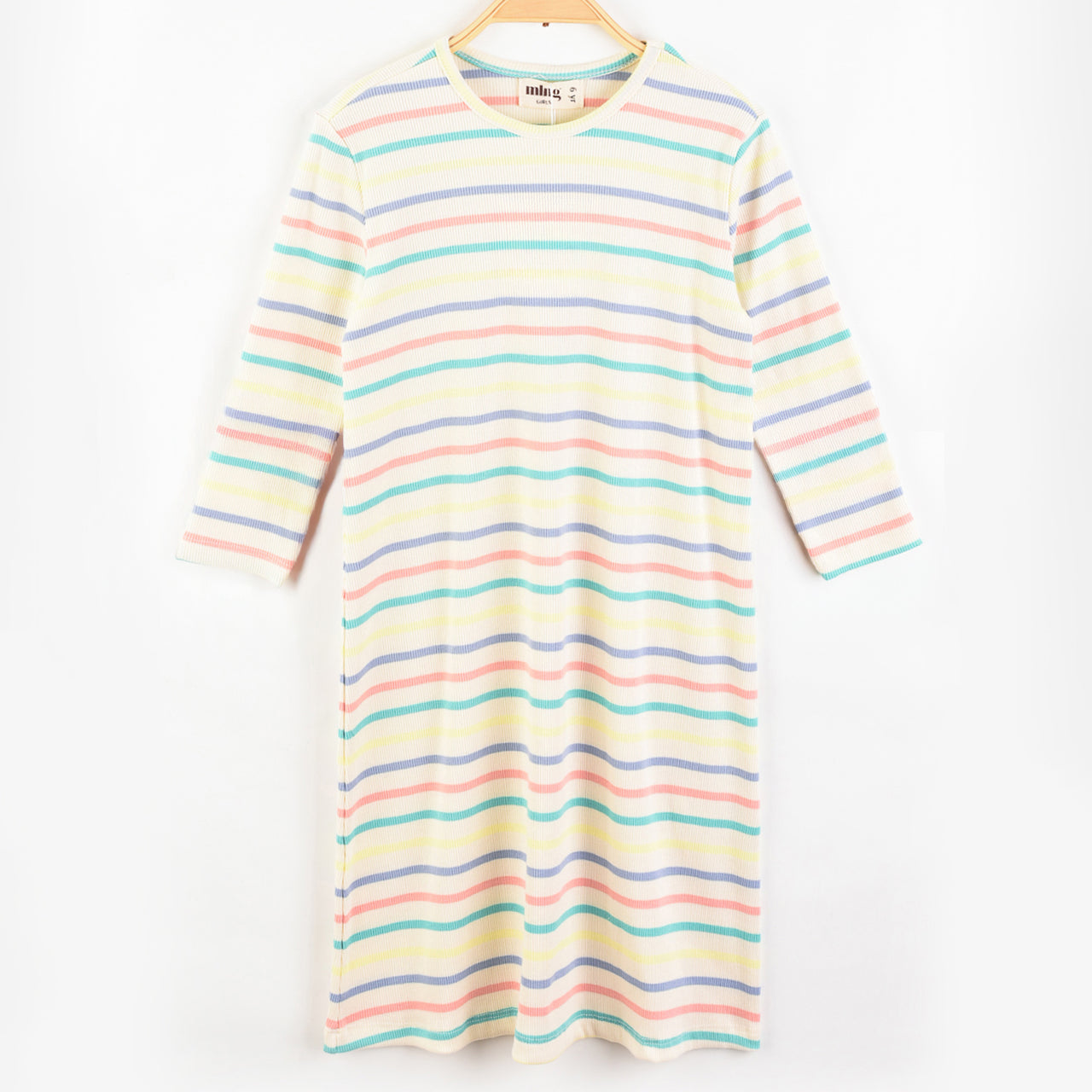 Melange L.S Striped Nightgown