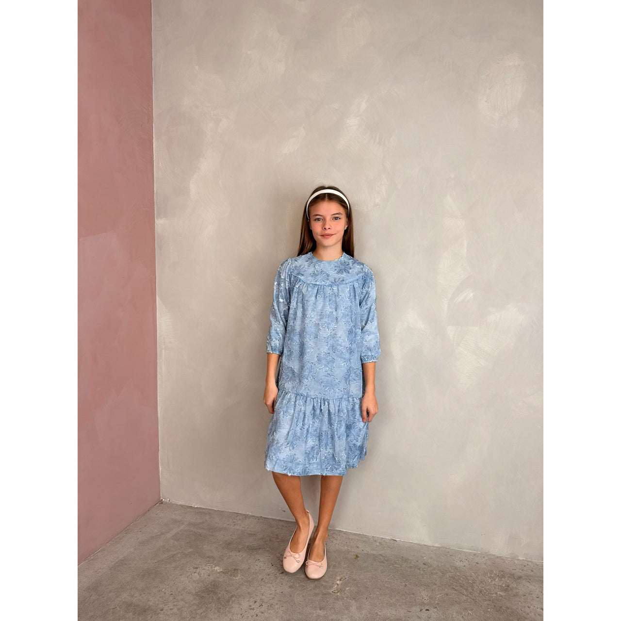 Chiffon Flower Dress