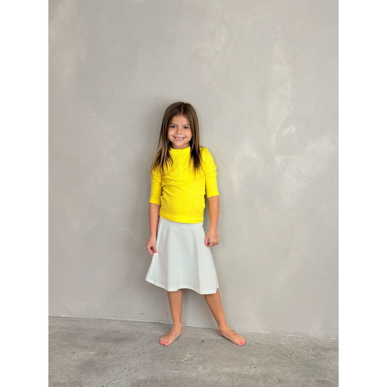 Girls Basic Henley