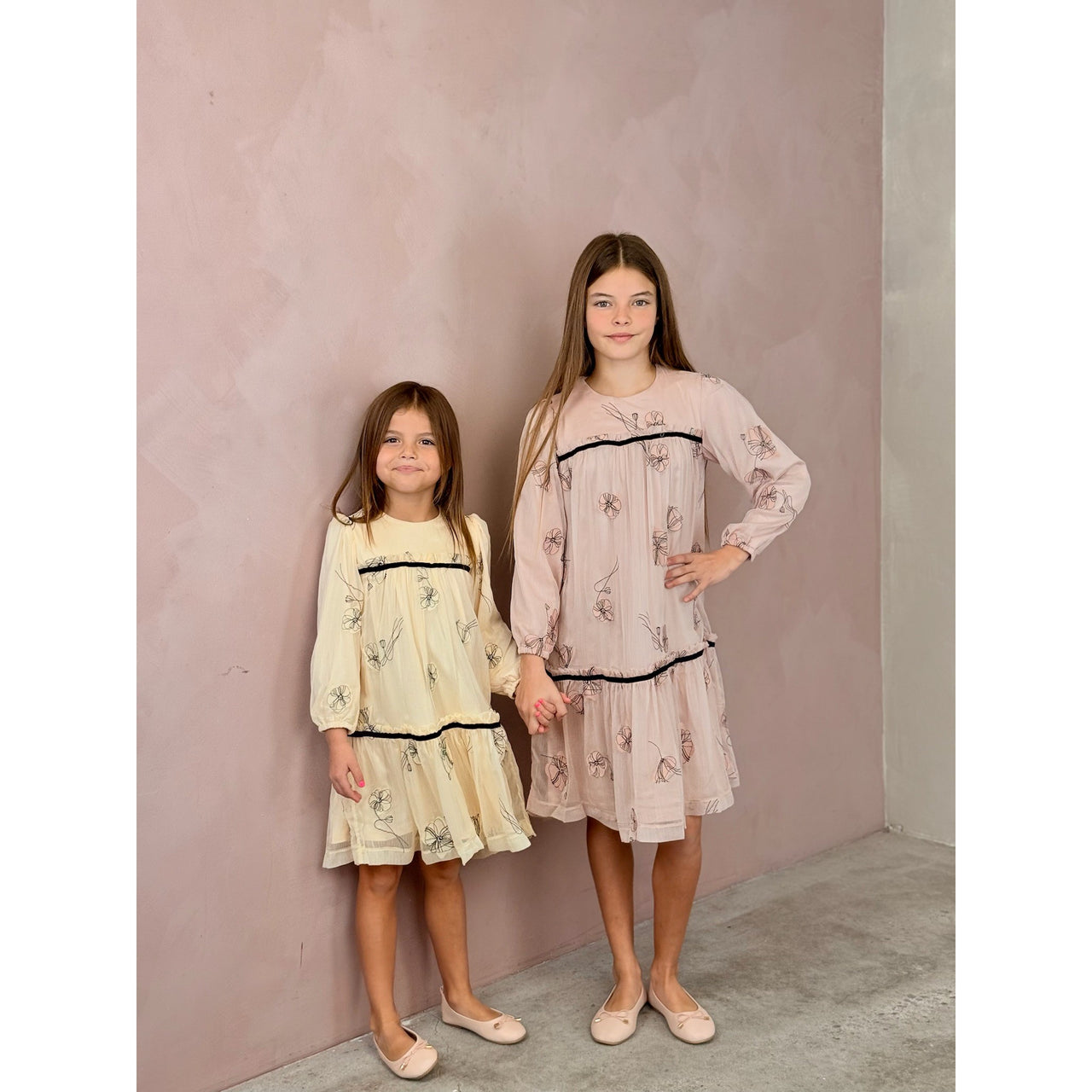 Flower Chiffon Dress