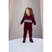 Melange Aspen Knit Stretchie