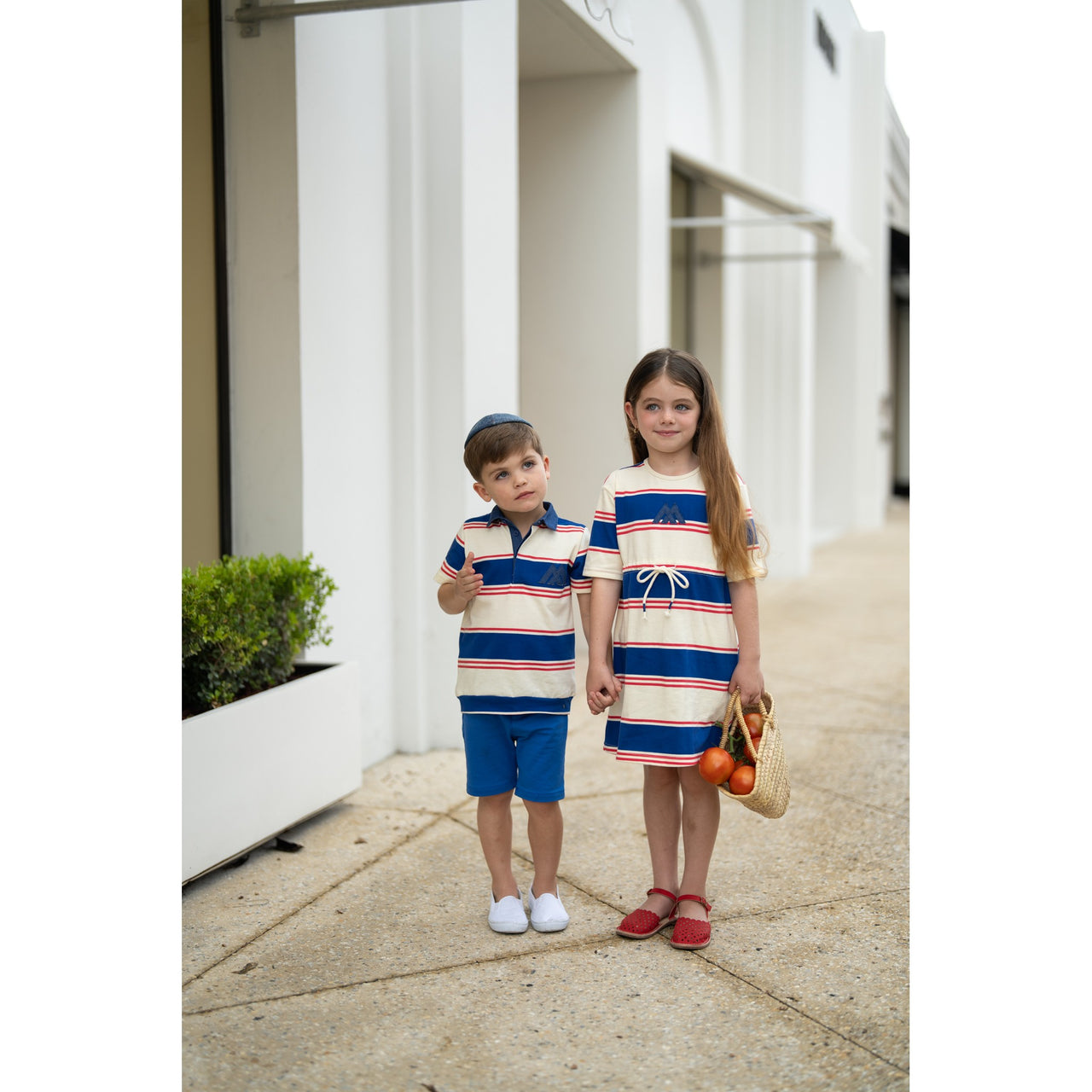 Melange S.S Striped Shirt
