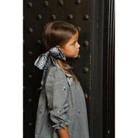 Satin Long Bow Clip