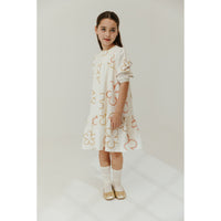 Flower EMB Dress