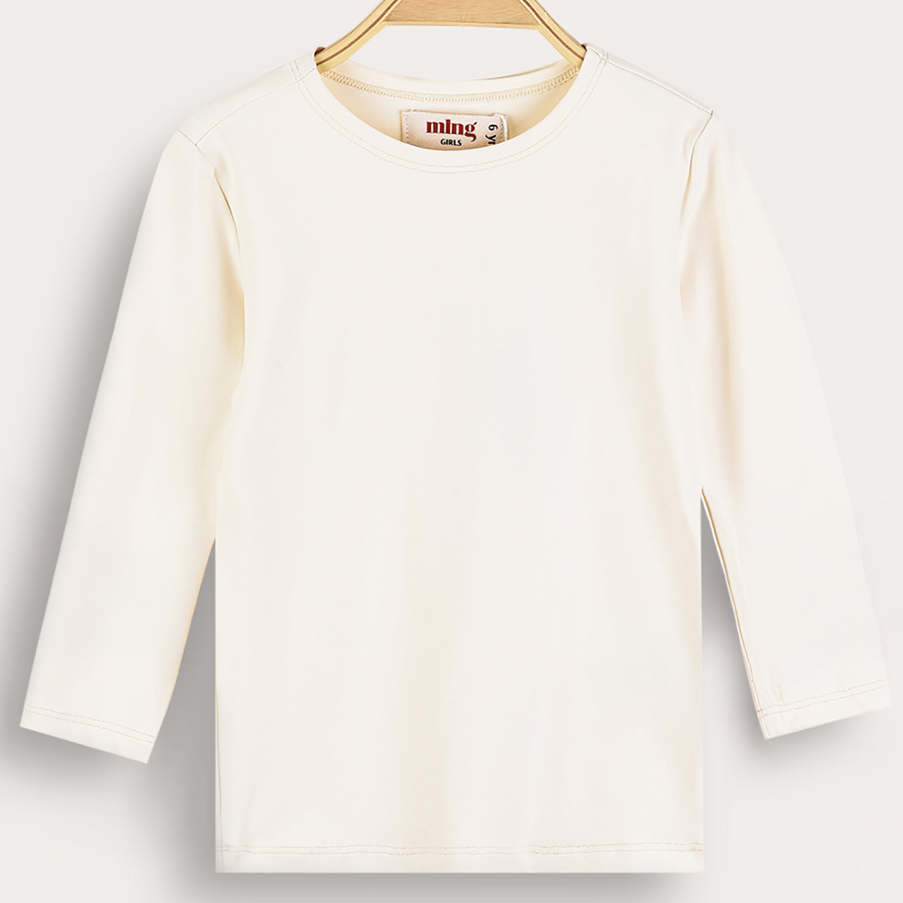 Melange Lycra 3/4 -Long Sleeve Shell