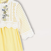Melange Esmee Crochet Cardigan Dress