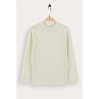 Melange Knit Half Turtleneck