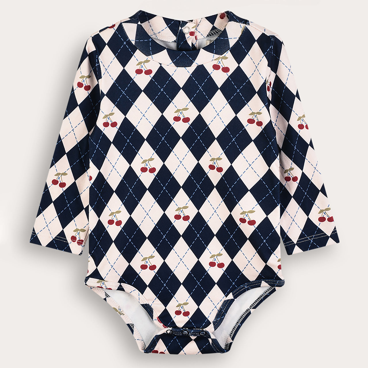 Melange Diamond Onesie
