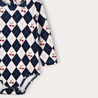 Melange Diamond Onesie