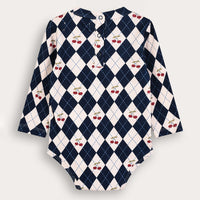 Melange Diamond Onesie