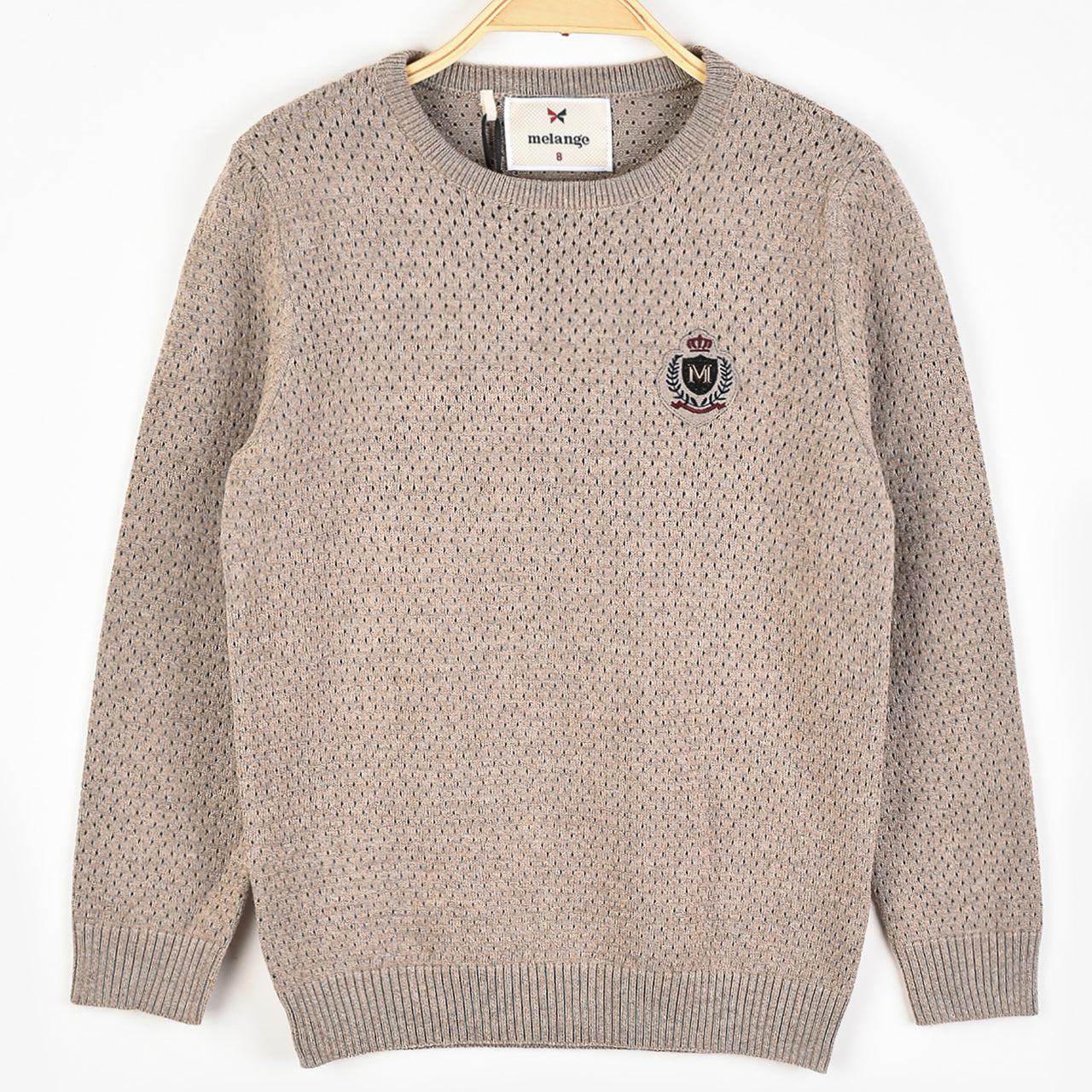 Melange Knit Sweater