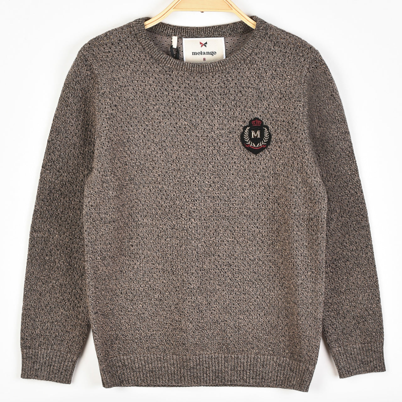 Melange Knit Sweater
