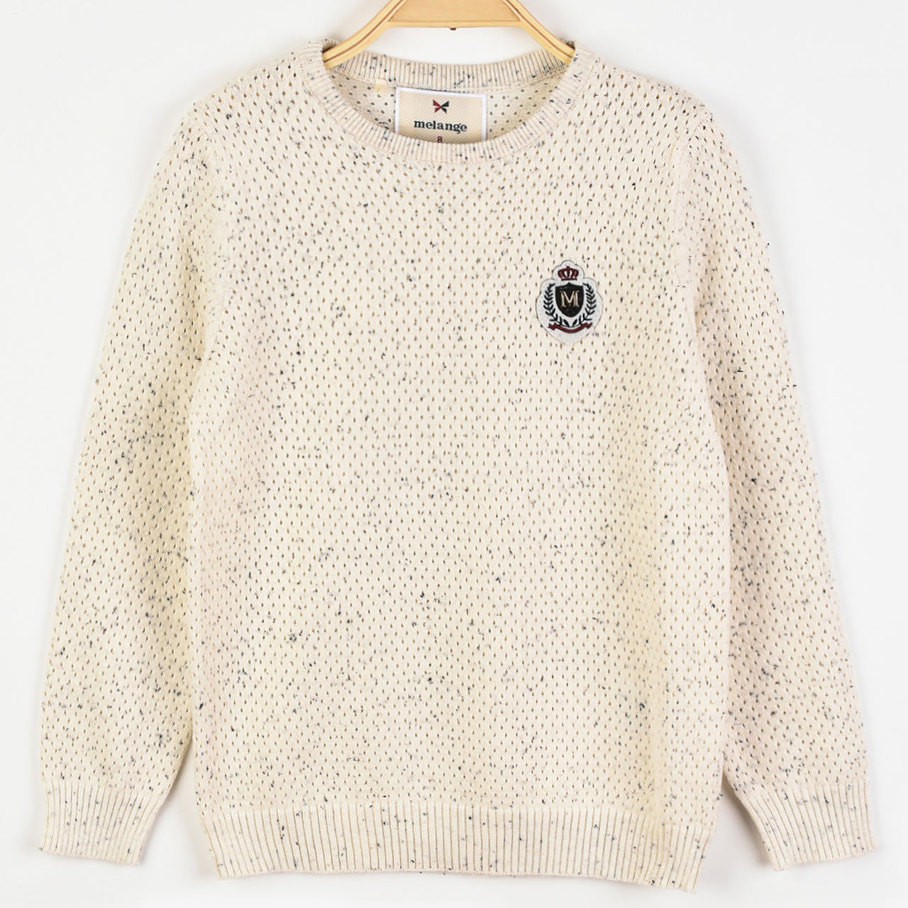 Melange Knit Sweater