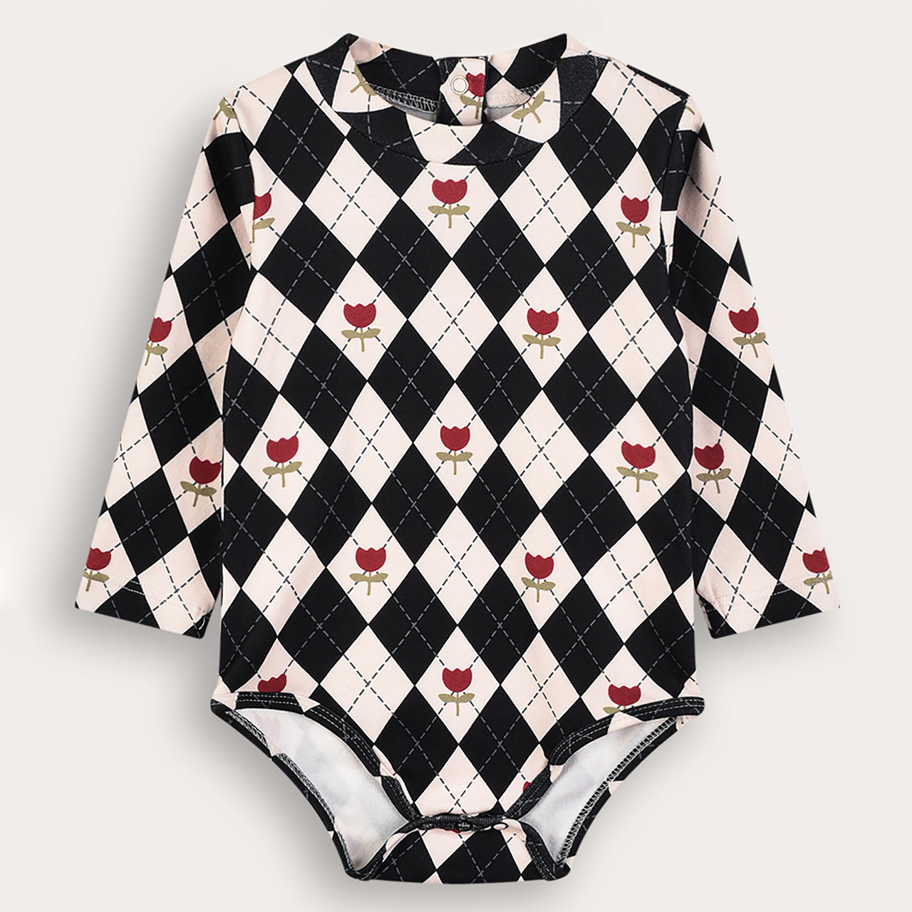 Melange Diamond Onesie