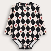Melange Diamond Onesie