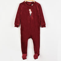 Melange Velour Stretchie