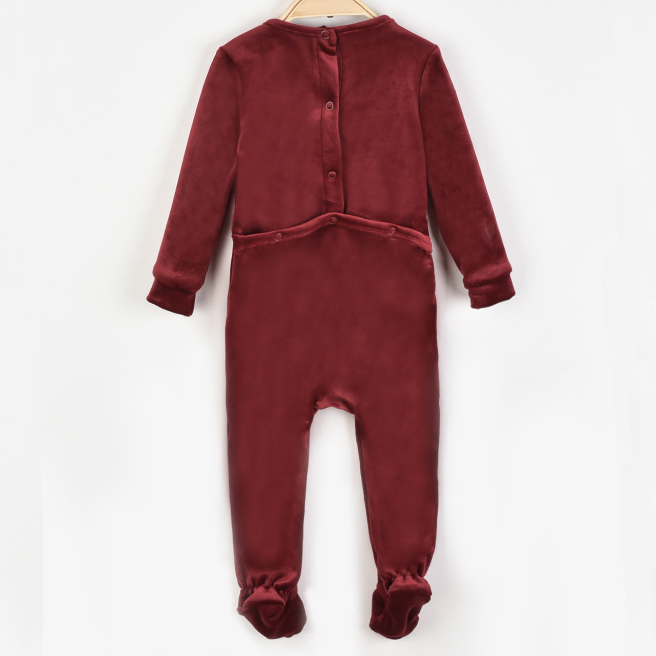 Melange Velour Stretchie