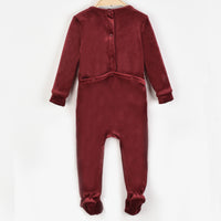 Melange Velour Stretchie