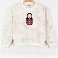 Melange Doll Sweatshirt