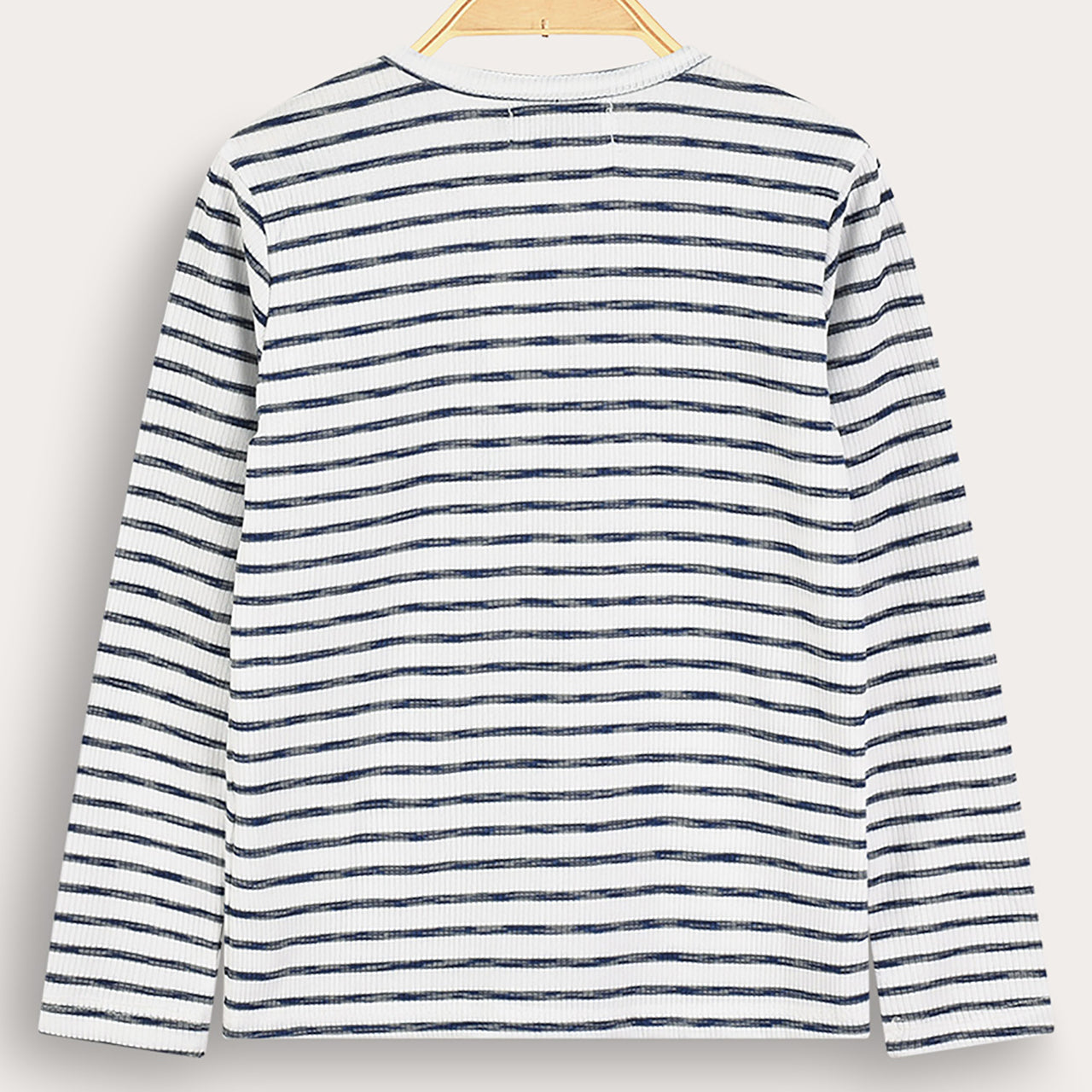 Girls L.S Striped Boat Shirt