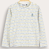 Girls L.S Striped Boat Shirt