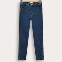 Melange Long Denim Pants