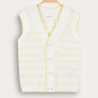 Stripe Braided Vest