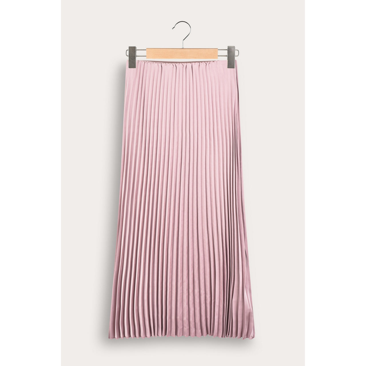 Midi Satin Skirt