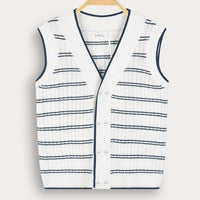 Stripe Braided Vest