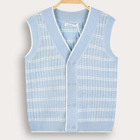 Stripe Braided Vest
