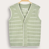 Stripe Braided Vest