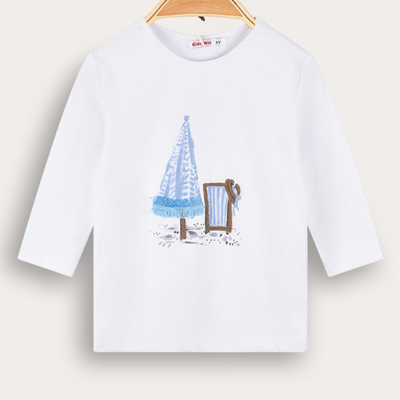 Girls 3/4 Sleeve Art Shirt