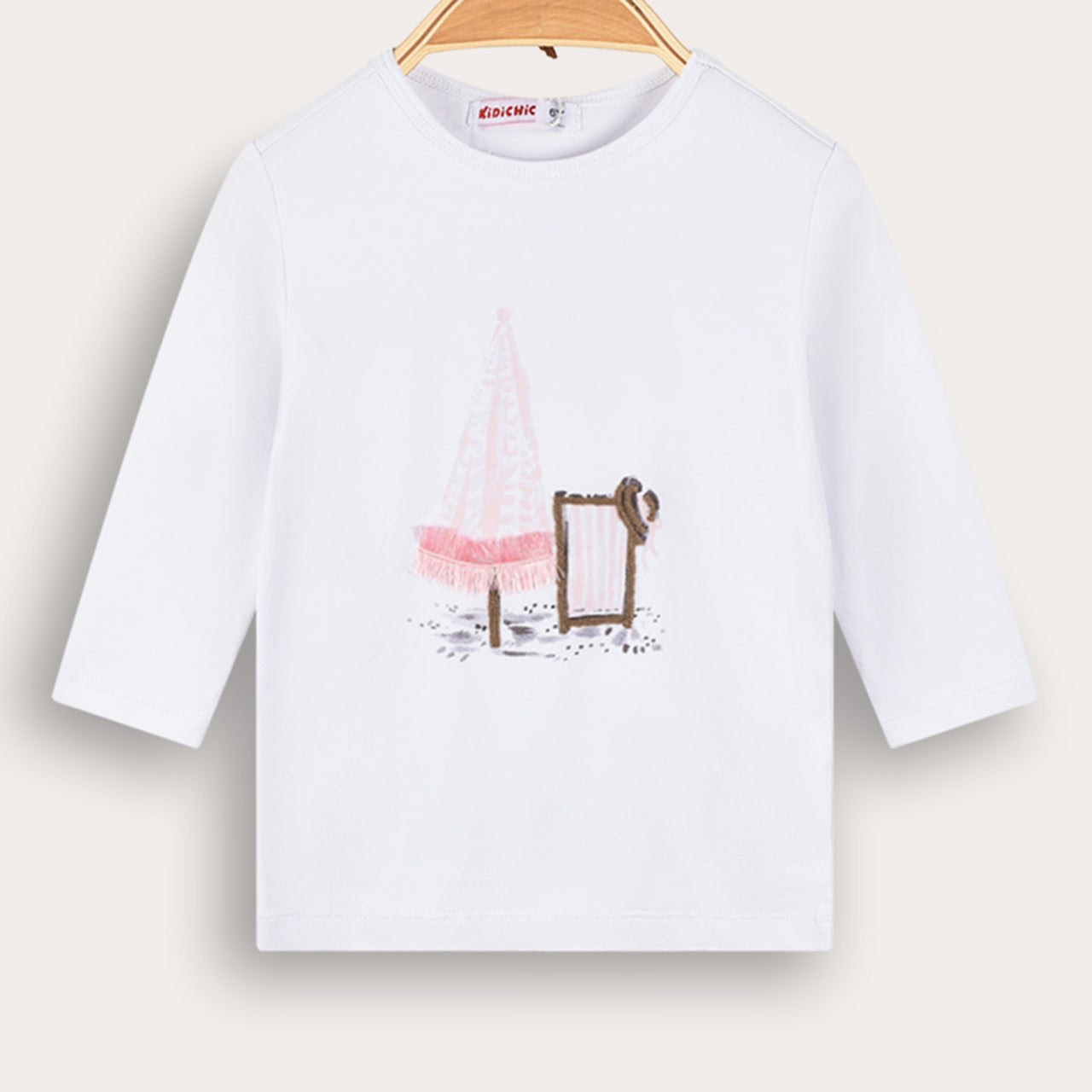 Girls 3/4 Sleeve Art Shirt