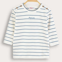 Girls 3/4 Stripe Tshirt