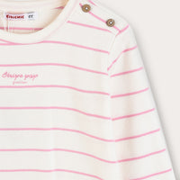 Girls 3/4 Stripe Tshirt