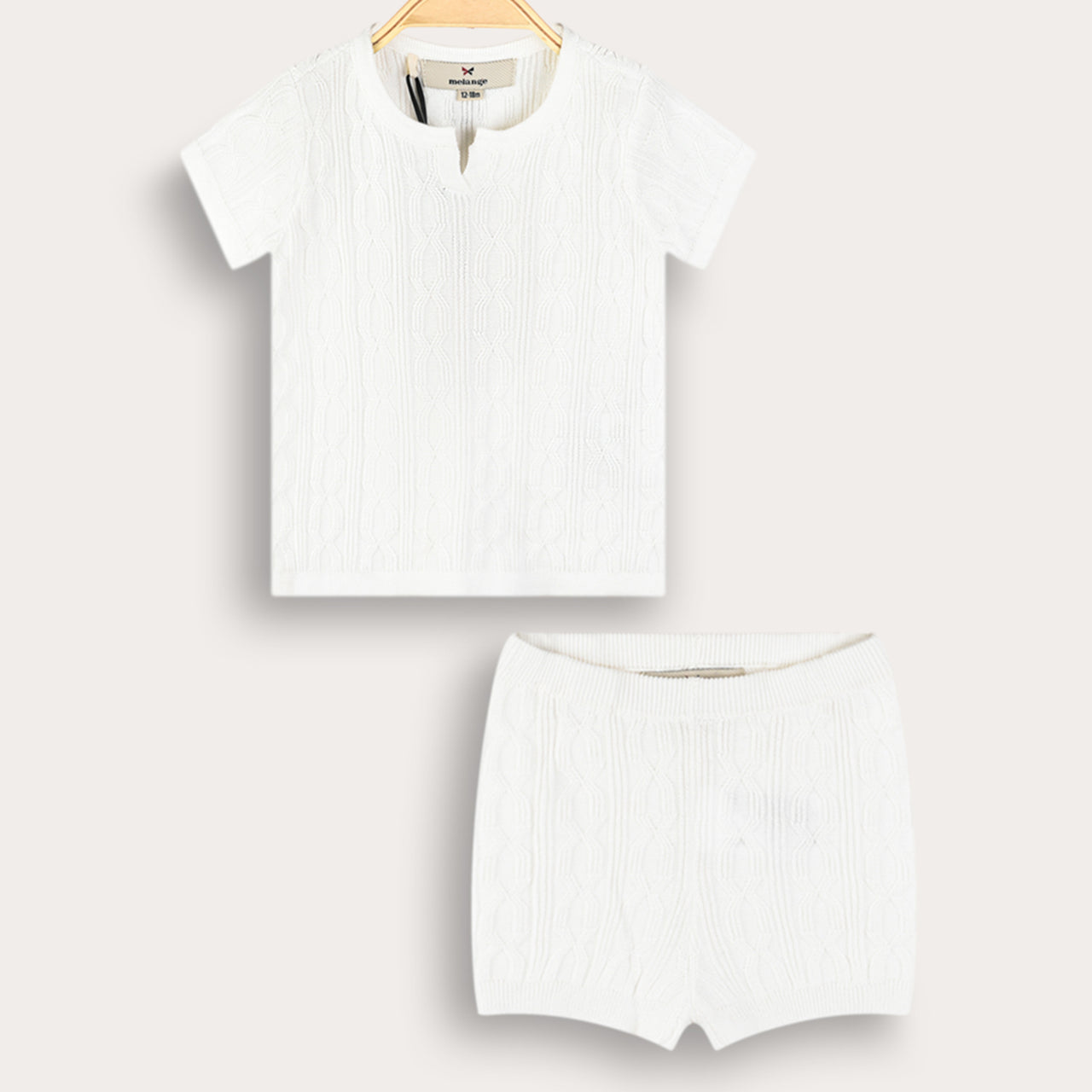 Melange Baby Knit Set