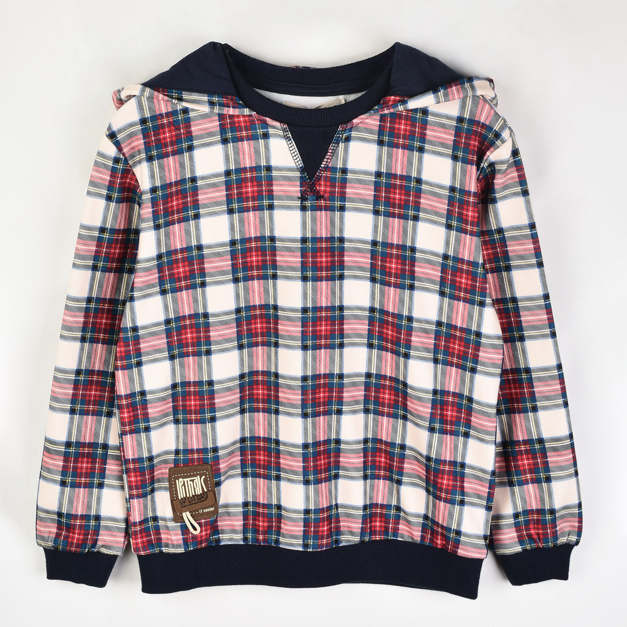 Melange Check Sweatshirt