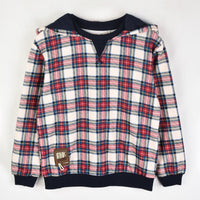 Melange Check Sweatshirt