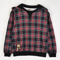 Melange Check Sweatshirt
